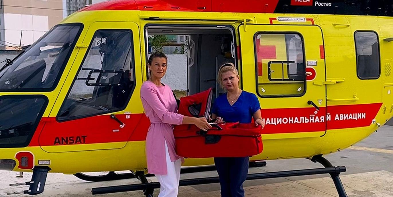 В Калугу из Курска доставили недоношенного младенца для операции на глаза